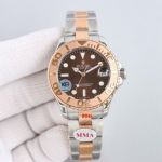 MMA Factory ROLEX Yacht Master 904L Stainless Steel 2836 Movement 37MM Watch